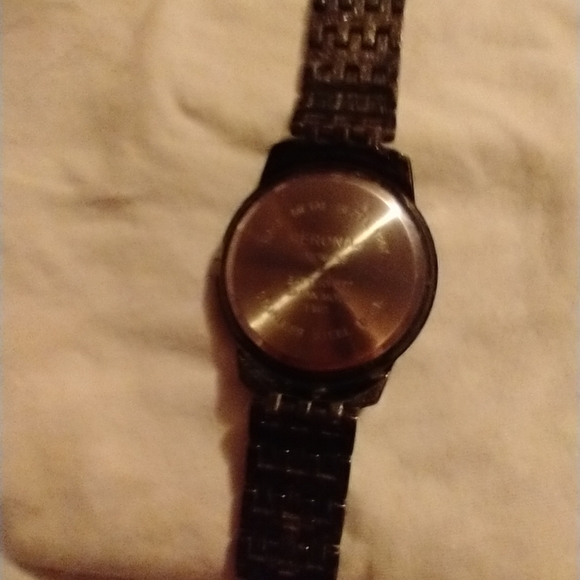 Men's black merona watch - Picture 5 of 7